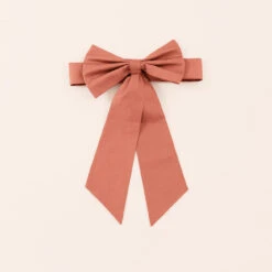 Liz Flower Girl Sash - Terracotta