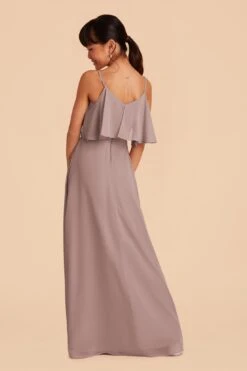 Janie Convertible Junior Dress - Toffee -Elegance Bridal Store toffee janie convertible slit junior bridesmaid dress 03