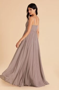 Kaia Dress - Toffee -Elegance Bridal Store toffee kaia bridesmaid dress 01