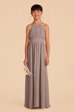 Sienna Junior Dress - Toffee 9 Sienna Junior Dress - Toffee -Elegance Bridal Store toffee sienna junior bridesmaid dress 01