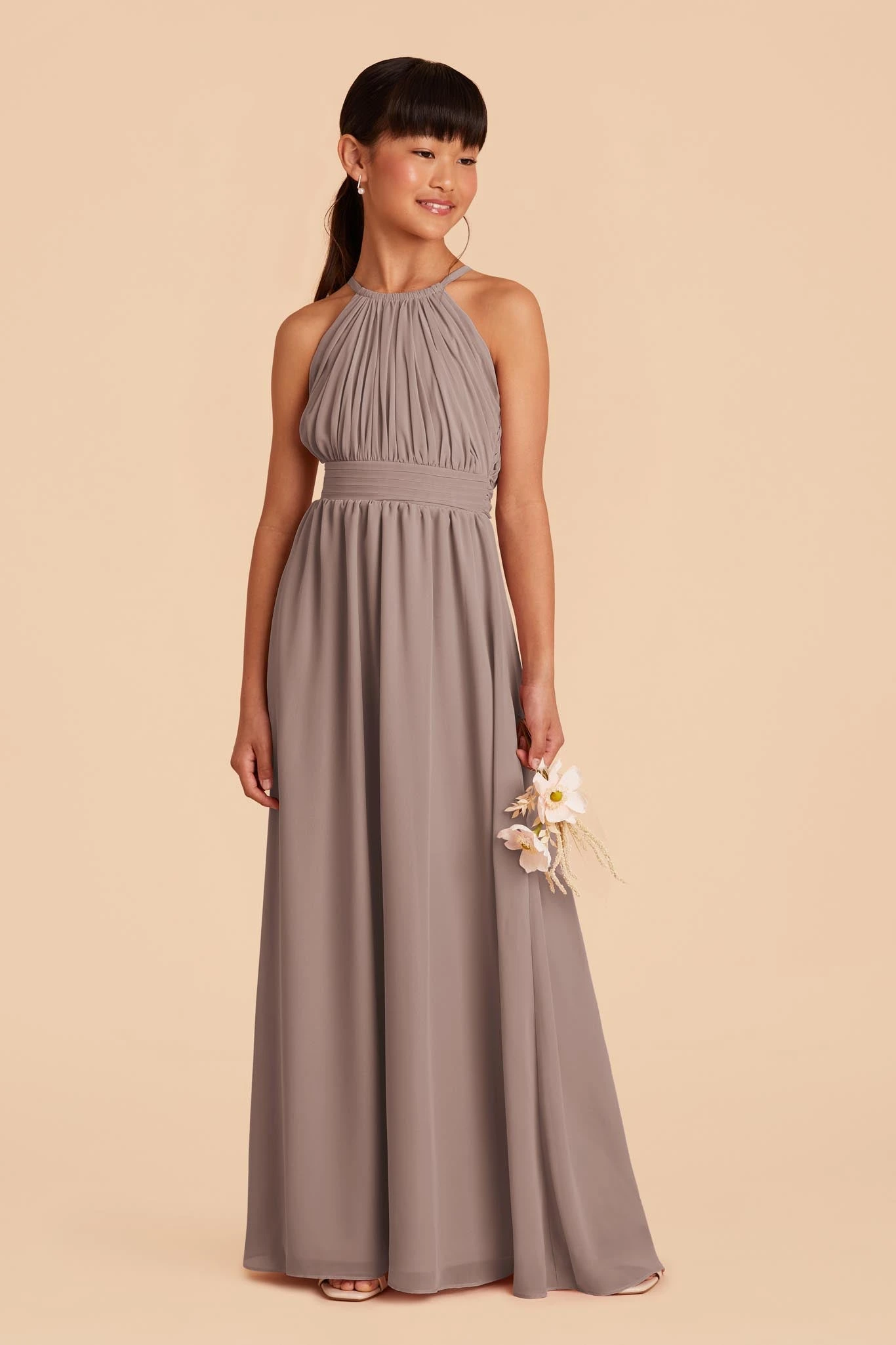 Sienna Junior Dress - Toffee 6 Sienna Junior Dress - Toffee - Image 4