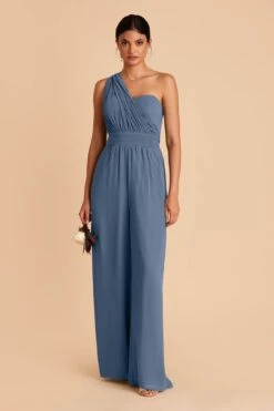 Gigi Convertible Jumpsuit - Twilight -Elegance Bridal Store twilight gigi convertible bridesmaid jumpsuit 03