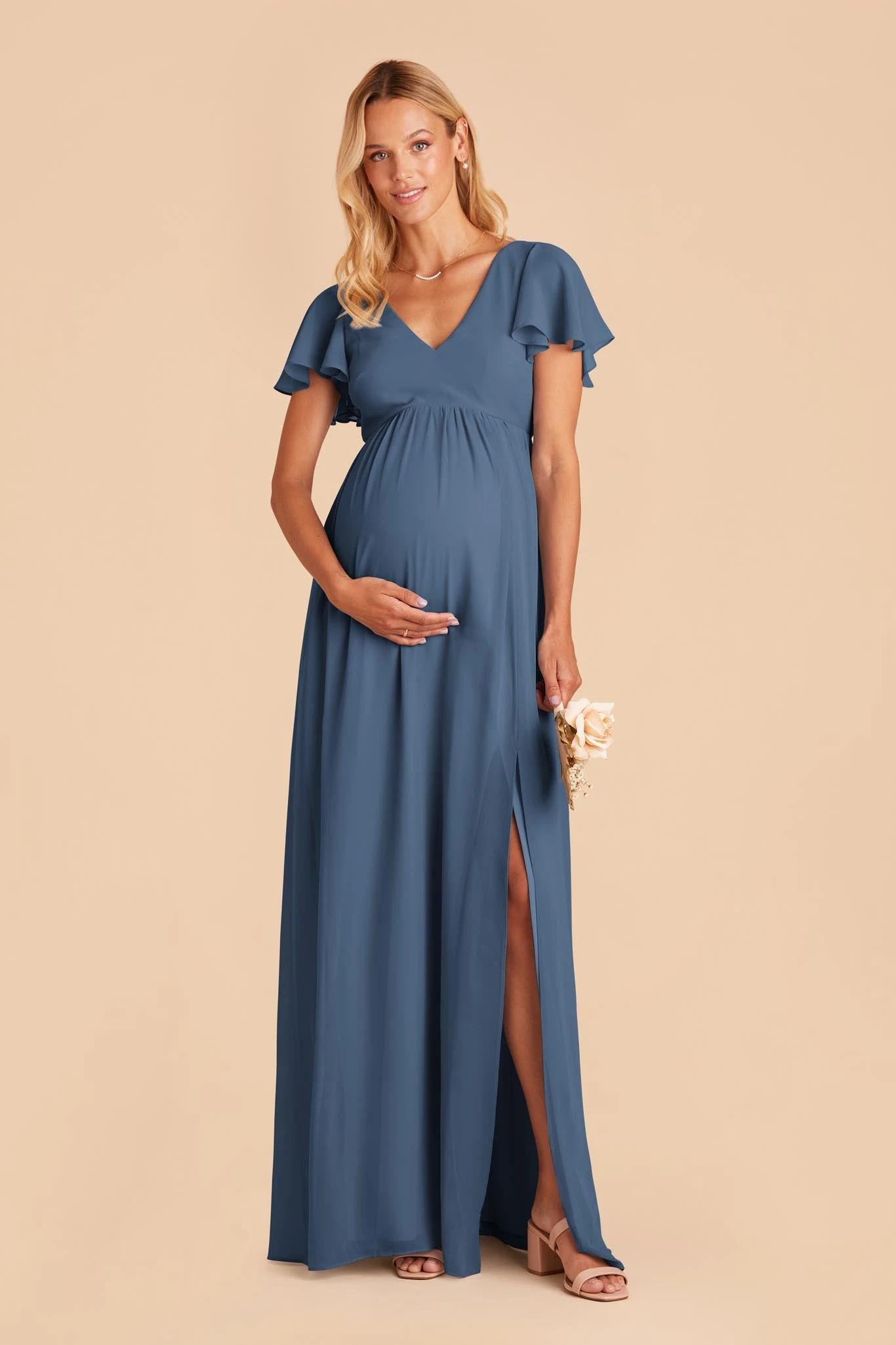 Hannah Empire Dress - Twilight 4 Hannah Empire Dress - Twilight - Image 2