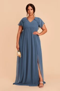 Hannah Empire Dress - Twilight 17 Hannah Empire Dress - Twilight -Elegance Bridal Store twilight hannah plus size bridesmaid dress 02